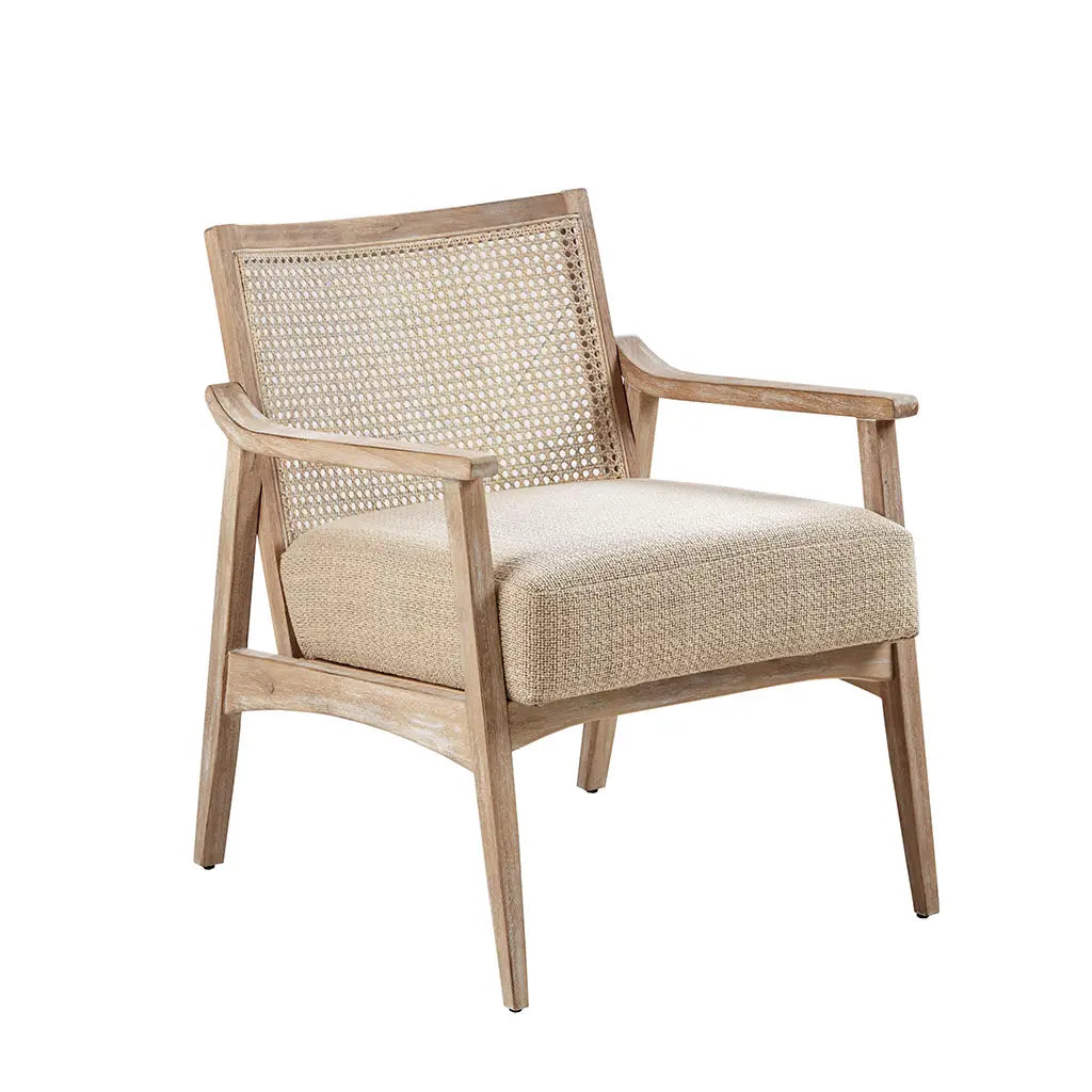Modern Farmhouse Wood Armchair
