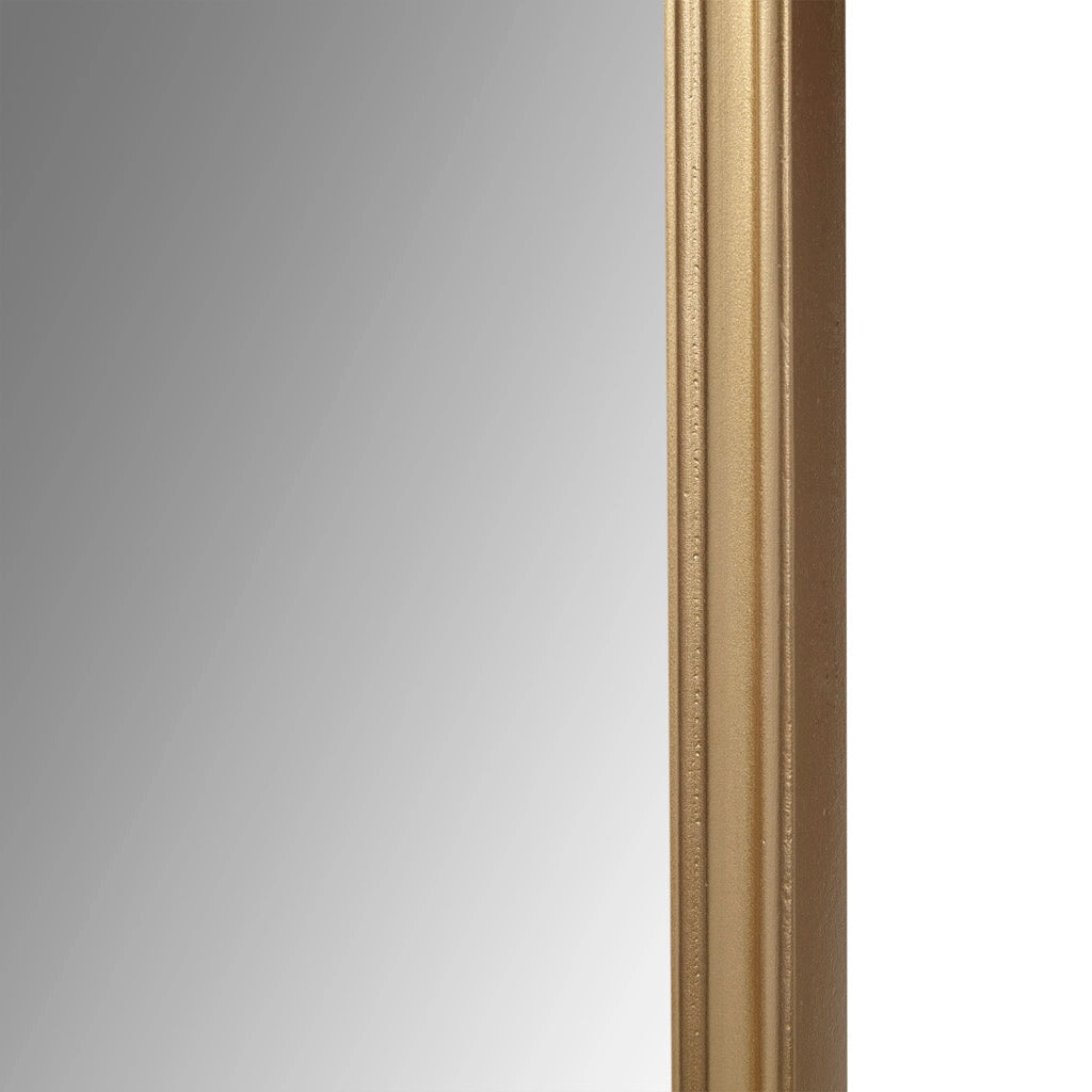 Adelaide Gold Scalloped Wood Wall Mirror