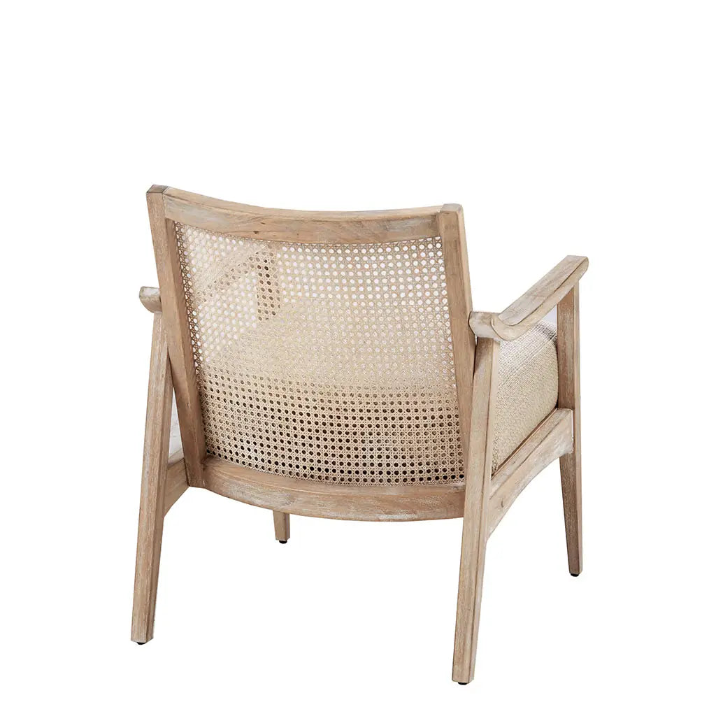 Modern Farmhouse Wood Armchair
