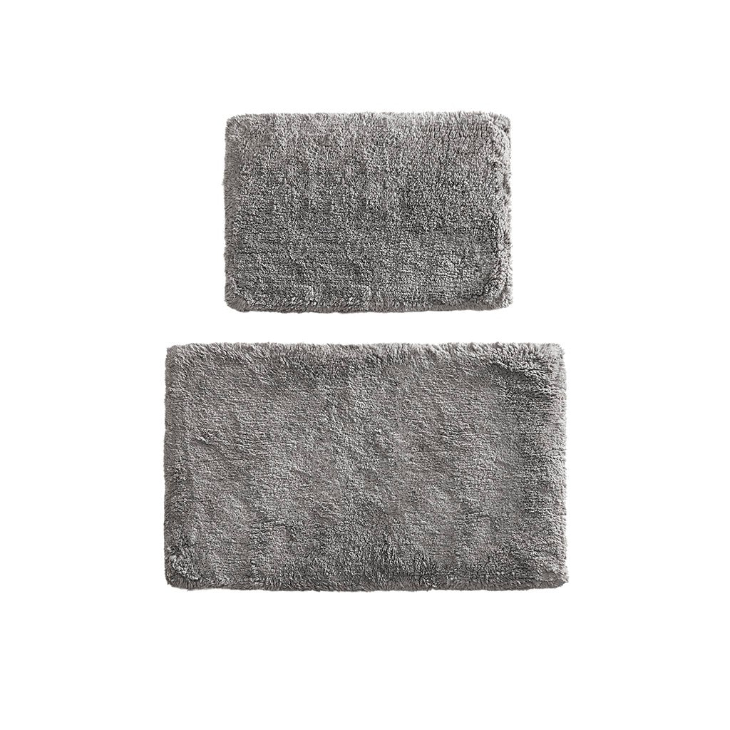 Soft 2-Piece Set Plush Bathroom Rugs
