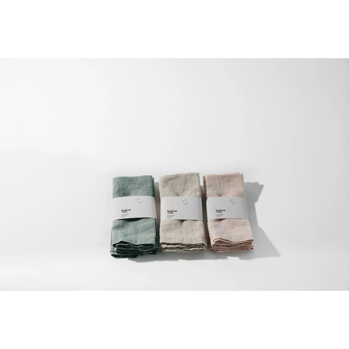 Linen Napkins in French Style - Set of 4