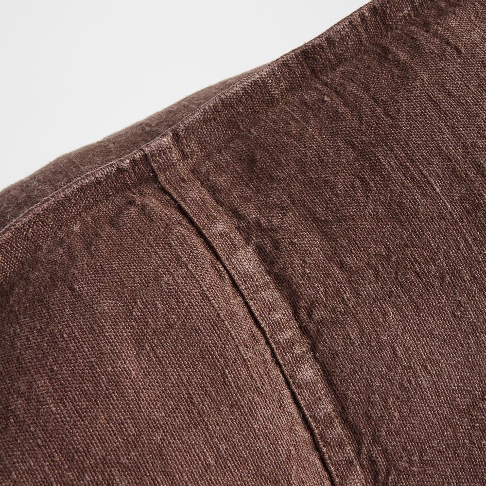 Chocolate Linen Cushion Cover
