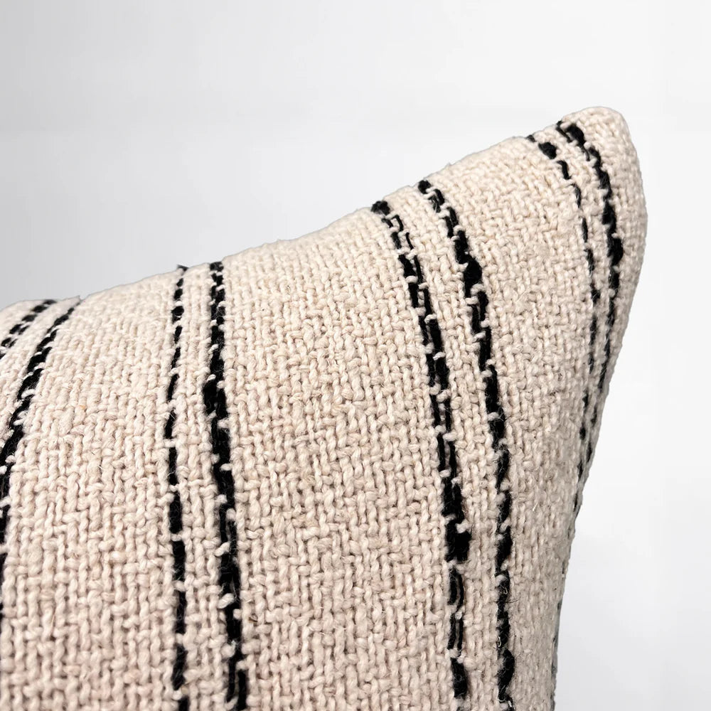 Alba Cushion Cover - Black