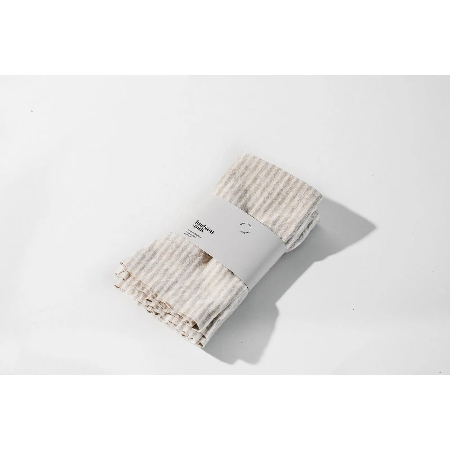 Linen Napkins in French Style - Set of 4