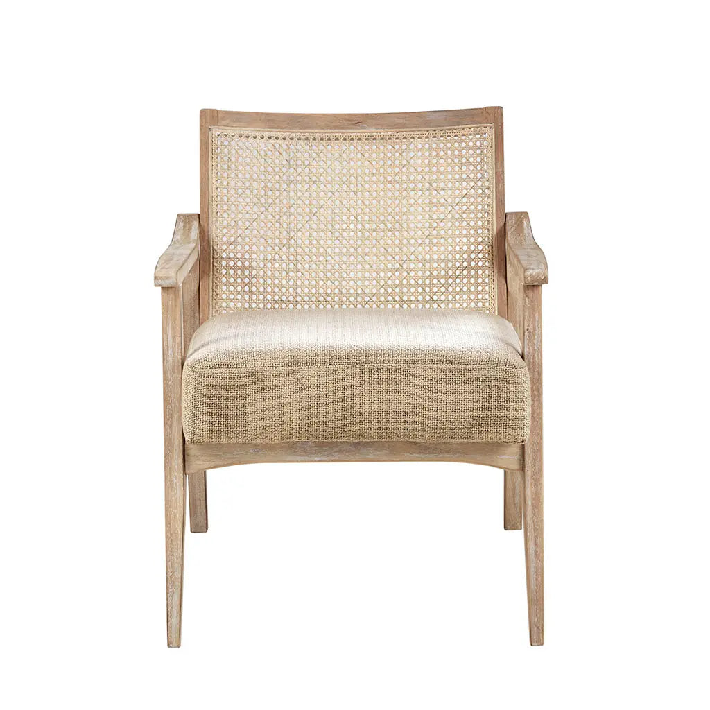 Modern Farmhouse Wood Armchair