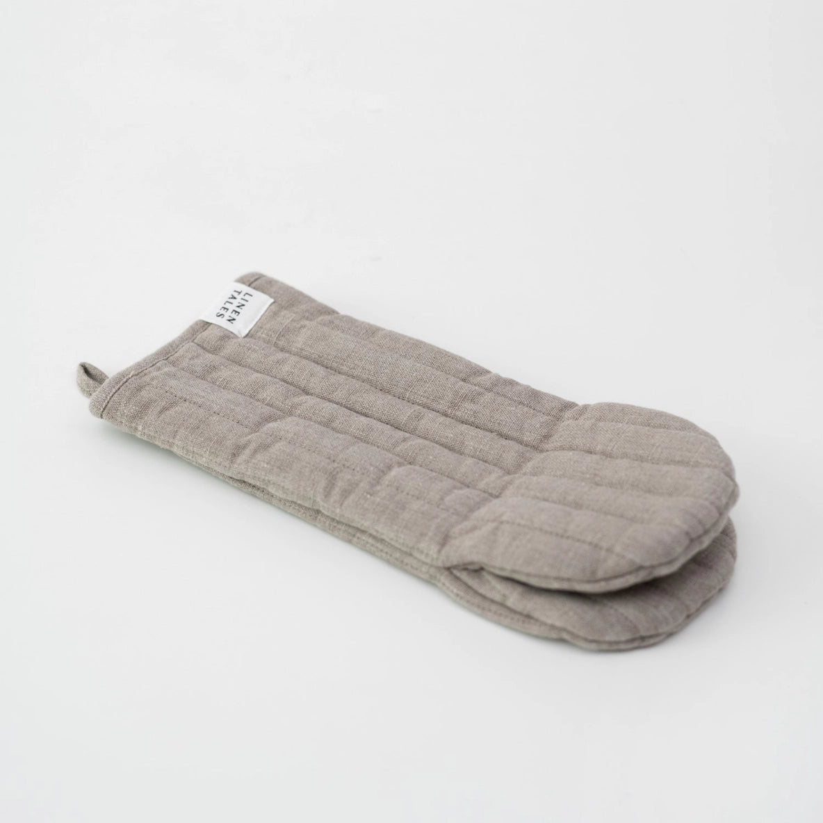 Natural Linen Oven Mitt