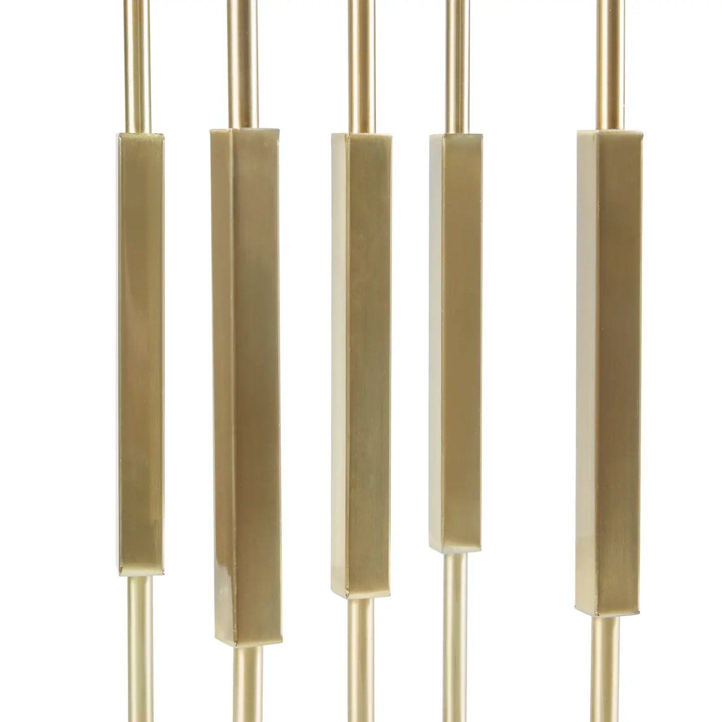 Modern Gold Table Lamp with Marble Base