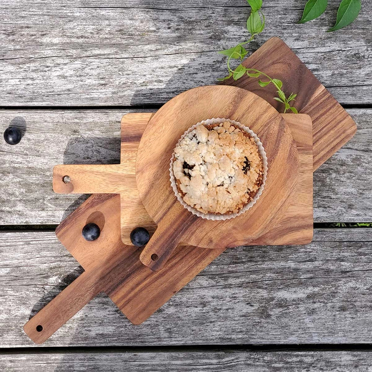 Large Handmade Wooden Serving Board
