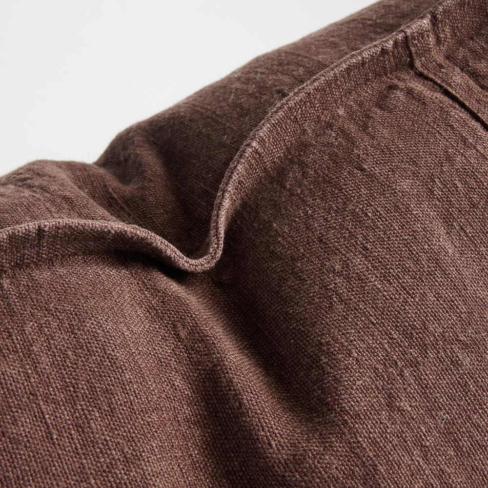 Chocolate Linen Cushion Cover