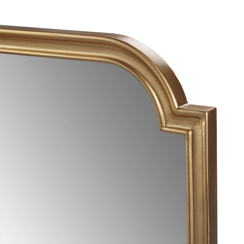 Adelaide Gold Scalloped Wood Wall Mirror