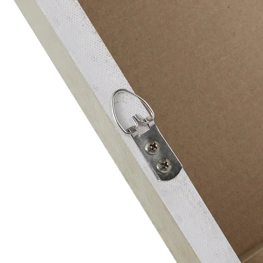 Soft Blue & Gold Abstract Wall Art Set