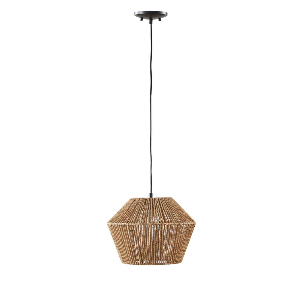 Hemp Woven Kitchen Light Pendant