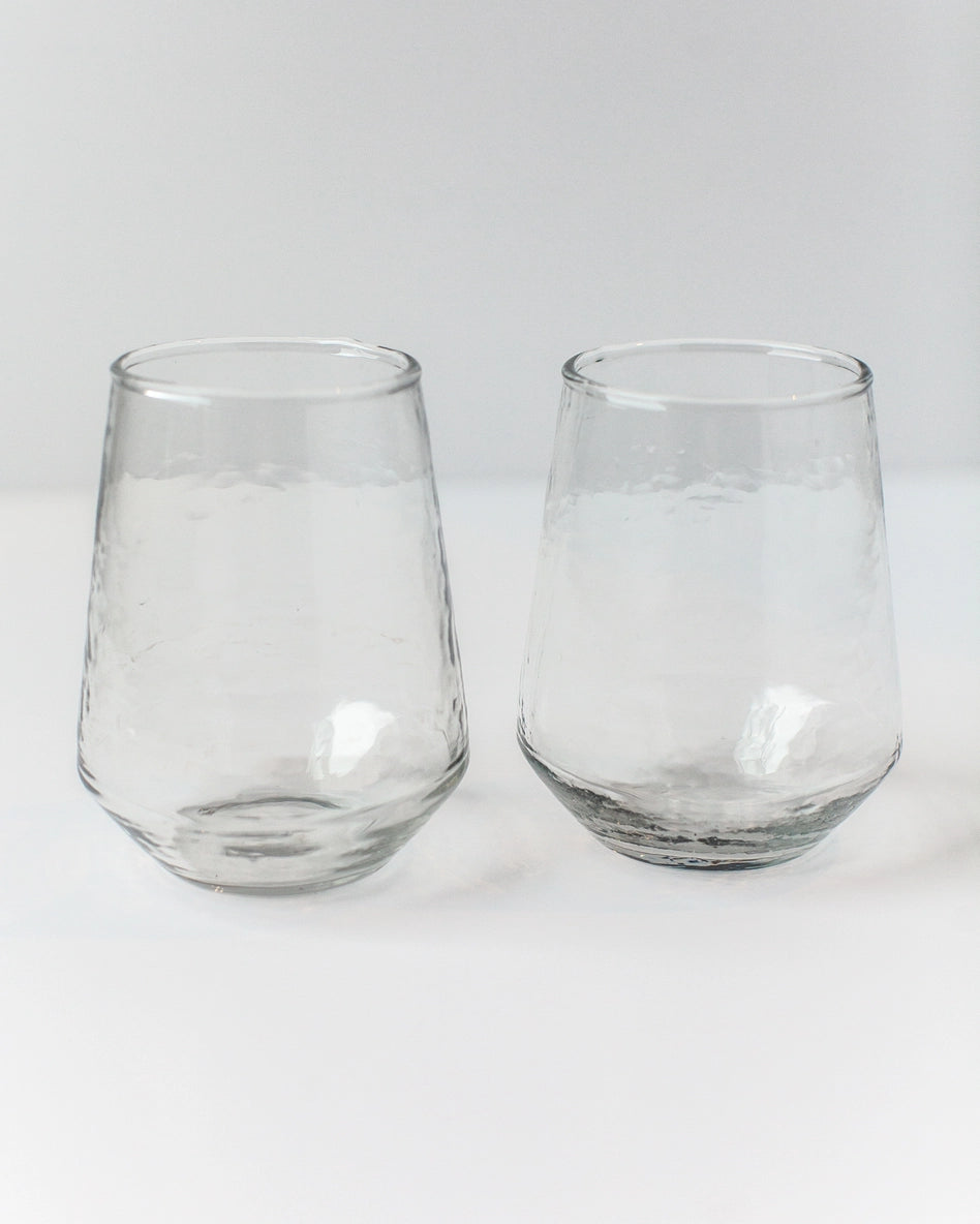 Handblown Glass Tumbler Set