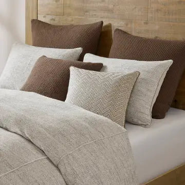 Ivory Chenille Comforter Set
