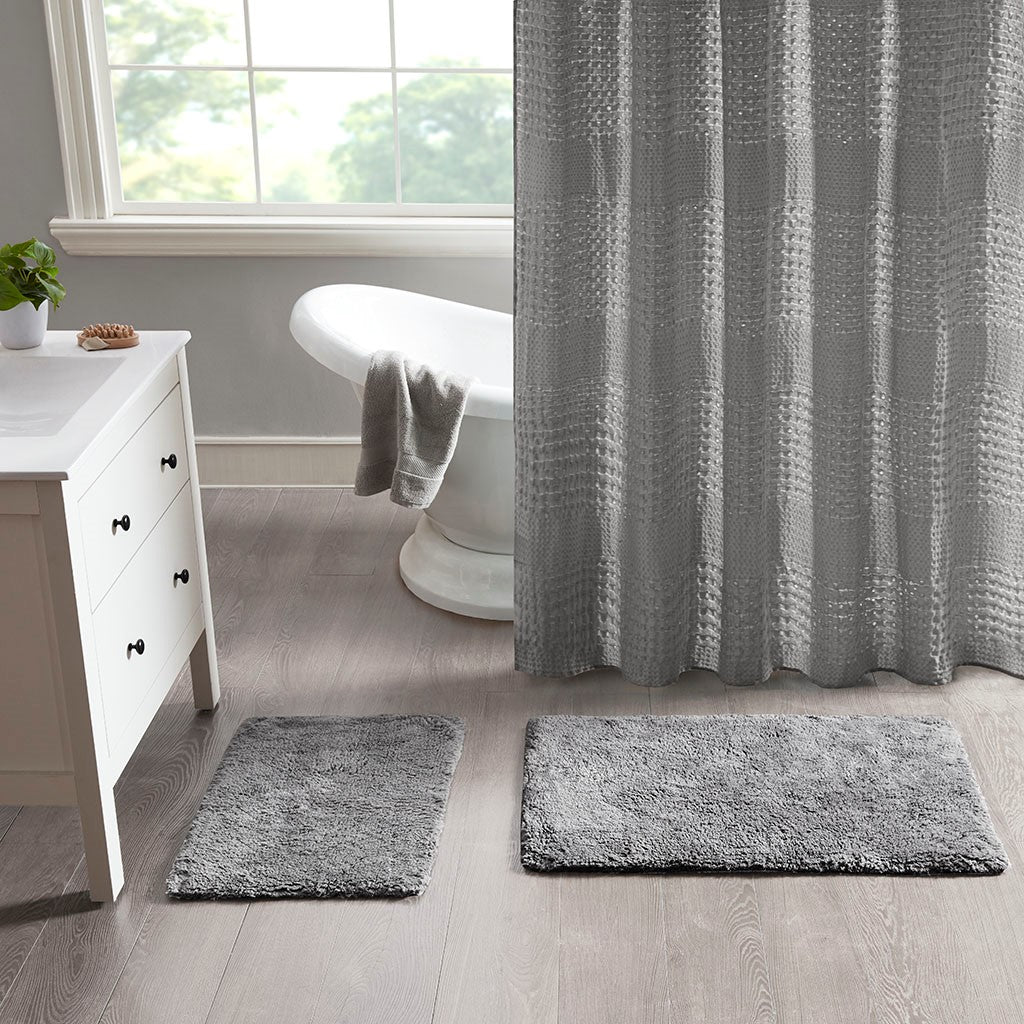 Soft 2-Piece Set Plush Bathroom Rugs