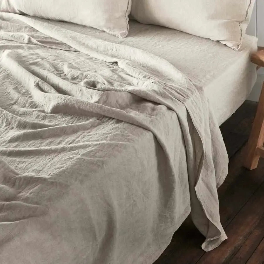 French Linen Carter Flat Sheet