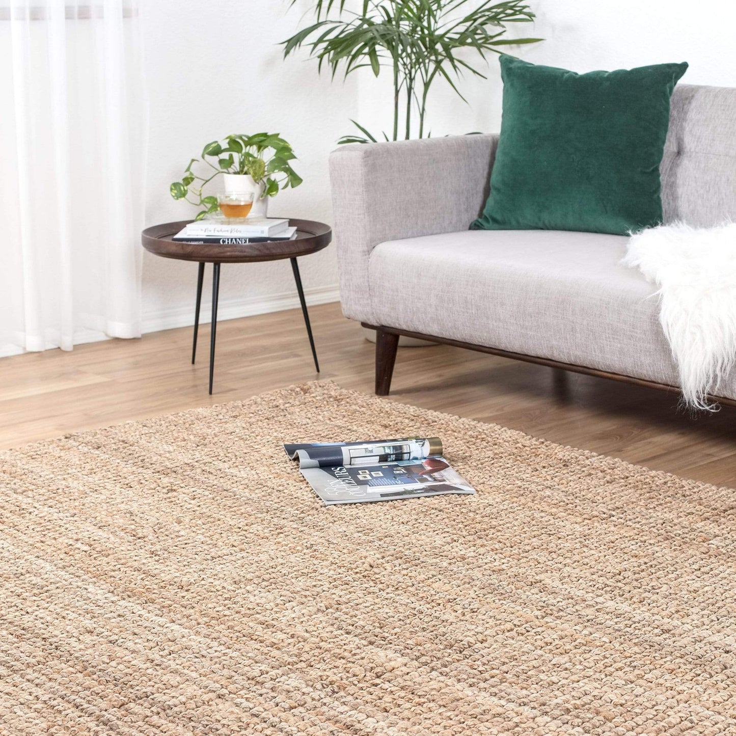Chunky Jute Area Rug