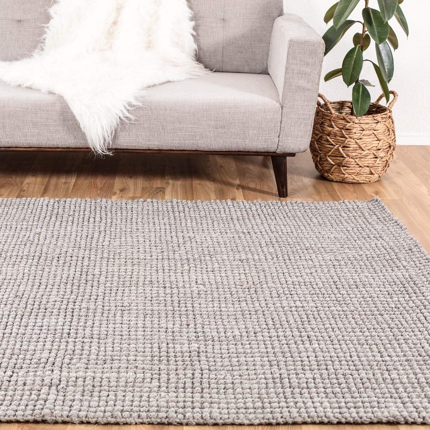Chunky Jute Area Rug