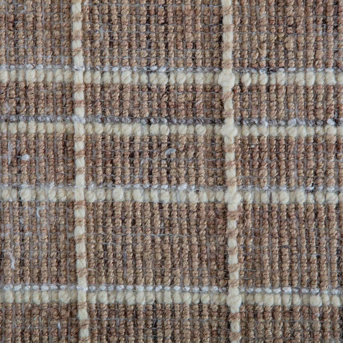 Okemah Tan Wool Area Rug