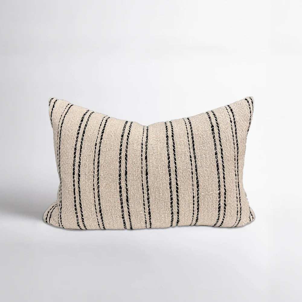 Alba Cushion Cover - Black