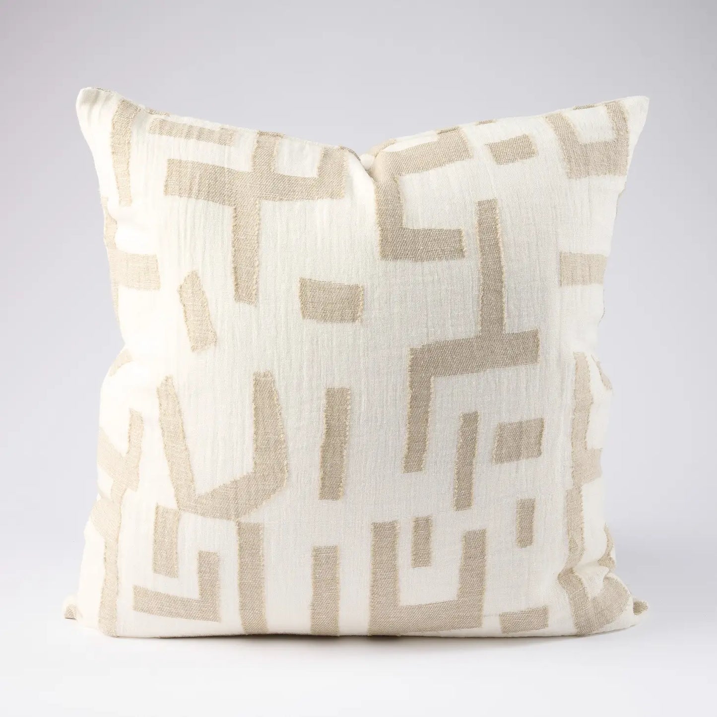Cream Luca Linen Cushion Cover