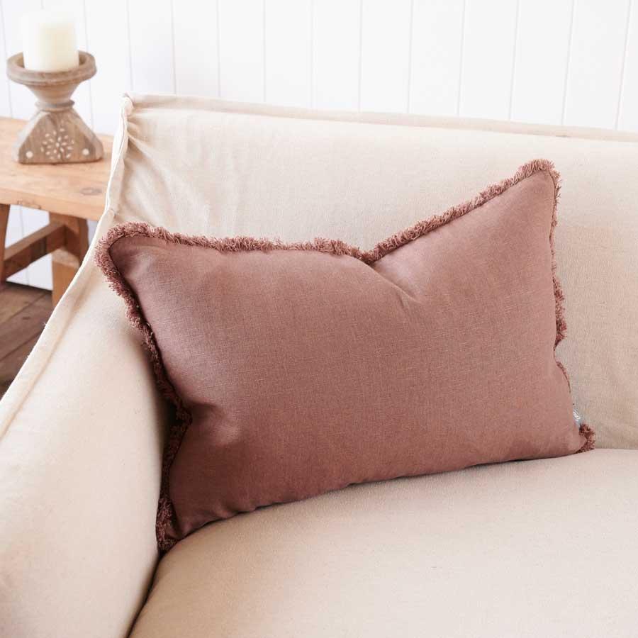 Luca Boho Linen Cushion Cover
