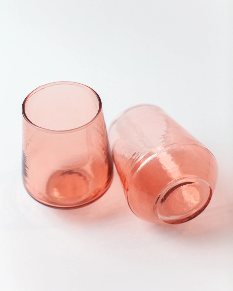 Handblown Glass Tumbler Set