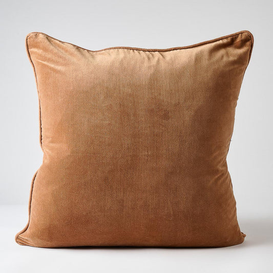 Nutmeg Velvet Cushion