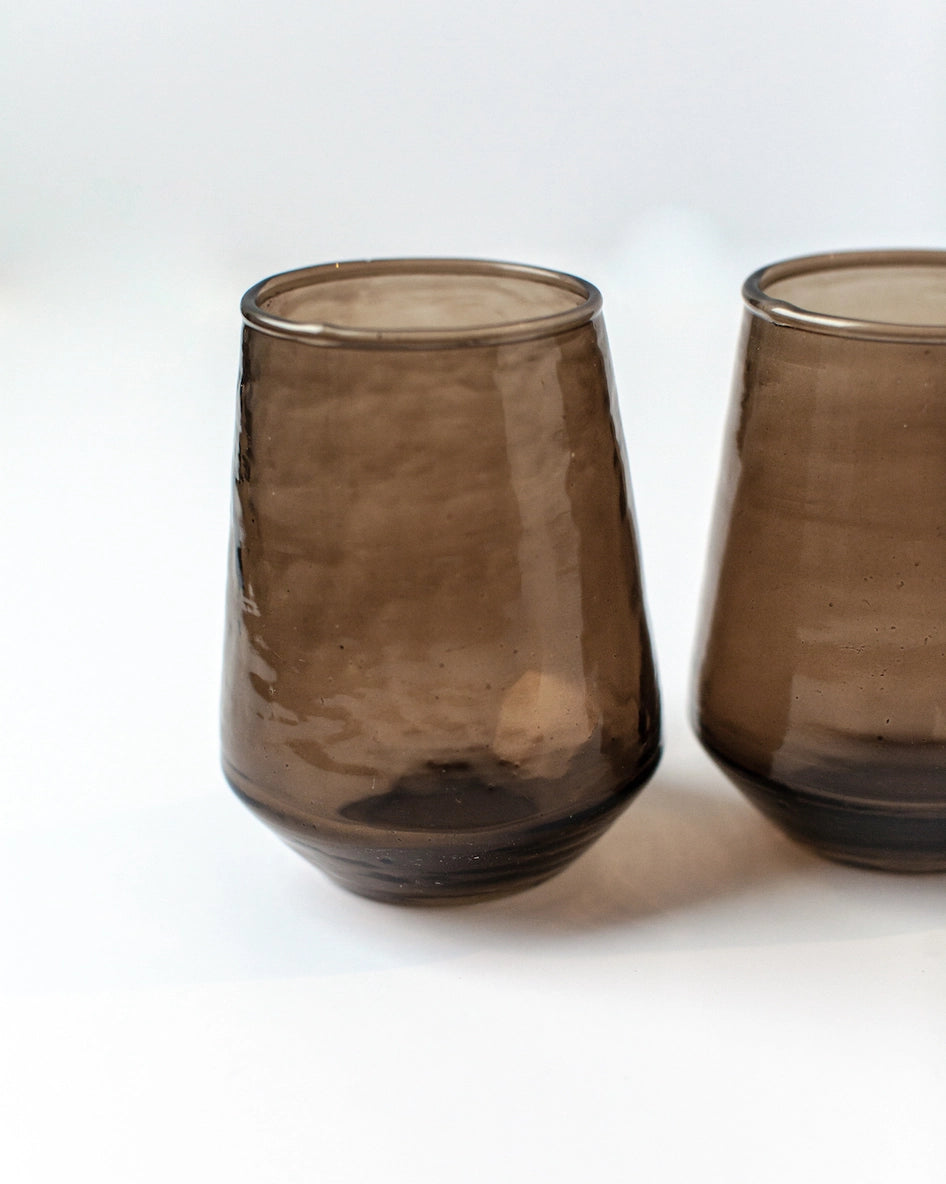 Handblown Glass Tumbler Set
