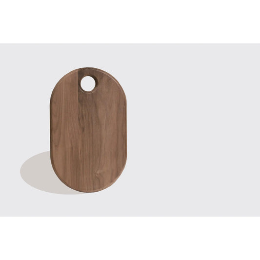 Oval Walnut Cutting Board