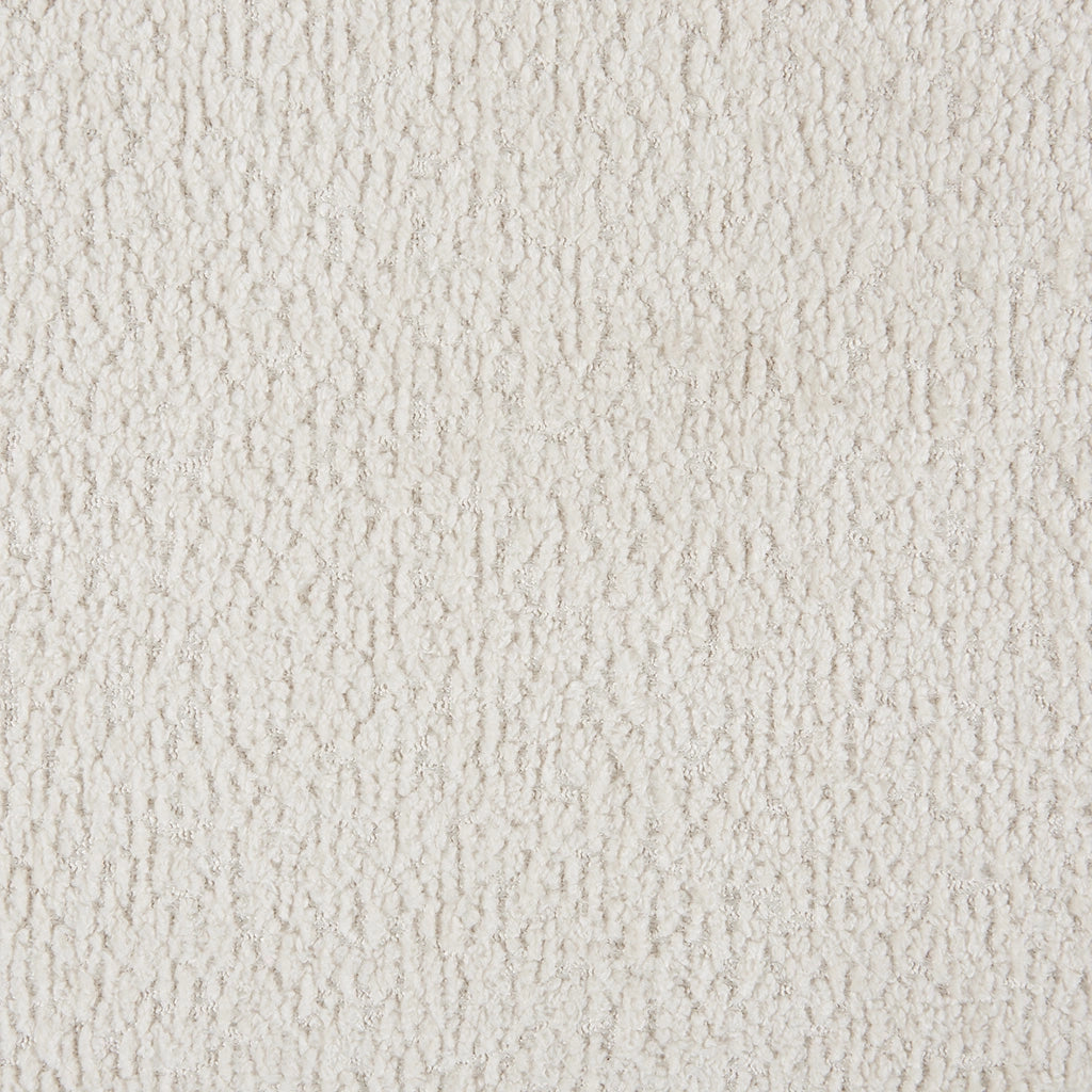 Boucle Cream Waterfall Accent Bench