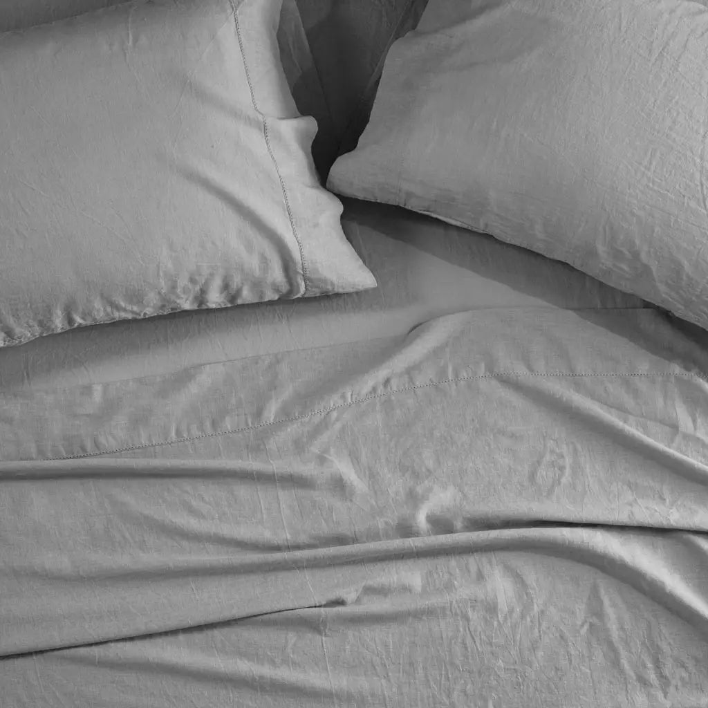 Linen Cotton Pillowcases - 2 Piece