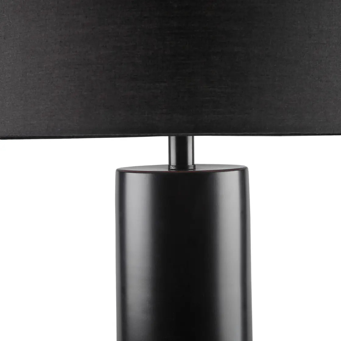 Black & White Table Concrete Lamp