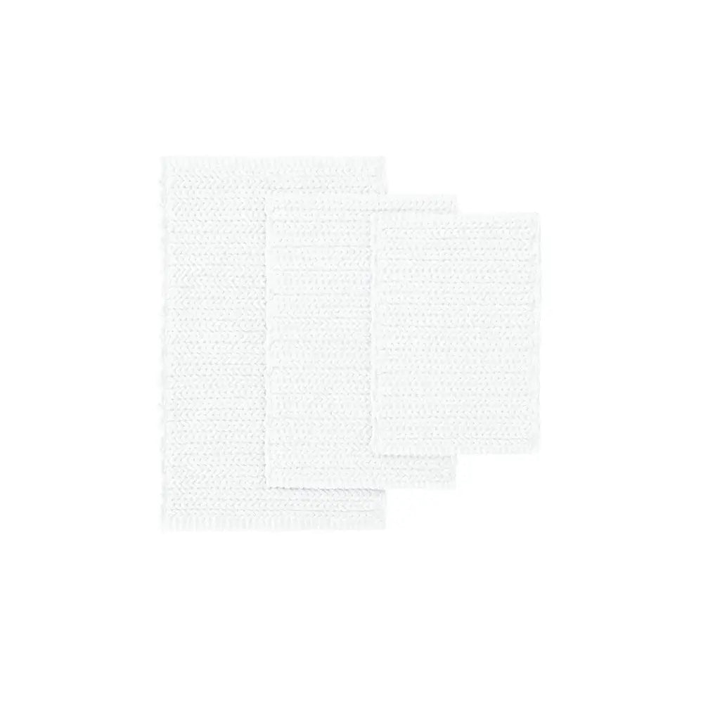 Soft Woven Cotton Chenille Bath Rug