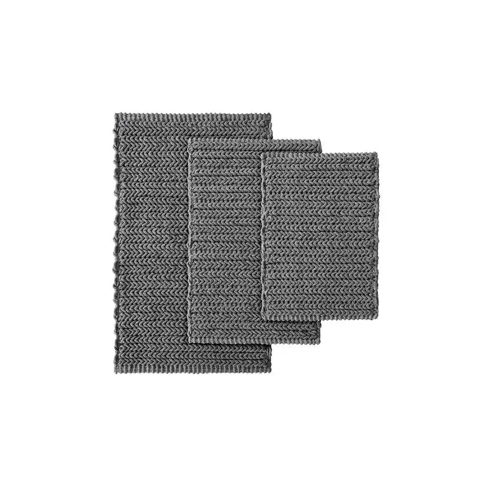 Soft Woven Cotton Chenille Bath Rug