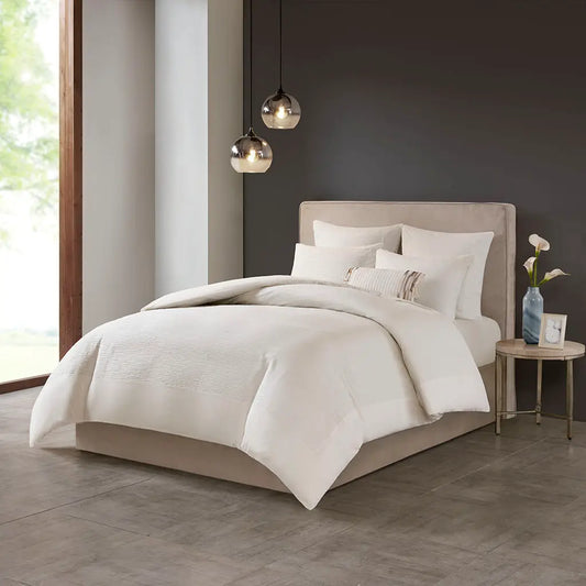 Eggshell 3-Piece Comforter Set